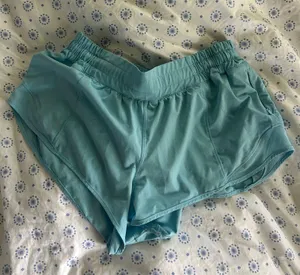 Light Blue Lululemon Hotty Hot Shorts 2.5" thumbnail 1
