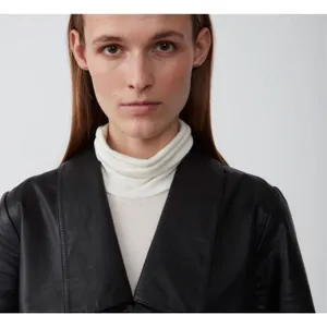 ✨Just Female Millie Is Rollneck Cream Turtleneck Sz Large Top✨ thumbnail 2