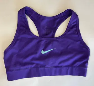 Nike Sports Bra Purple thumbnail 1