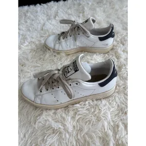 Adidas Stan Smith White Leather Sneakers Low‎ Top Women's Casual Tennis Shoes thumbnail 4