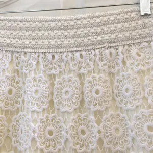 FINAL MARKDOWN Ladies lapis crocheted skirt small thumbnail 3