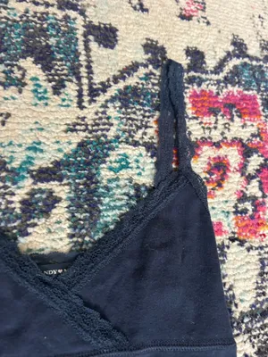 Brandy Melville Top Navy Blue Tank thumbnail 3