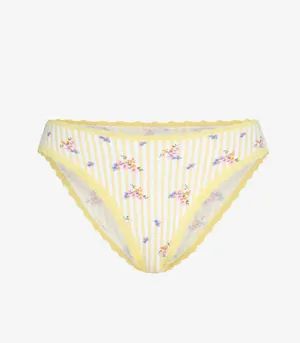 Savage X Fenty Cotton Essentials Sleep Lace-Trim Cami & Cheeky Panty Set thumbnail 4