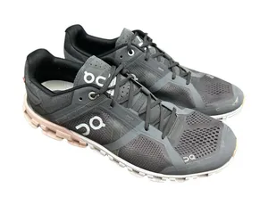 ON CLOUD CLOUDFLOW Running Shoes‎ Women's Size 10 Black Rose Sneakers #S102-1 thumbnail 1