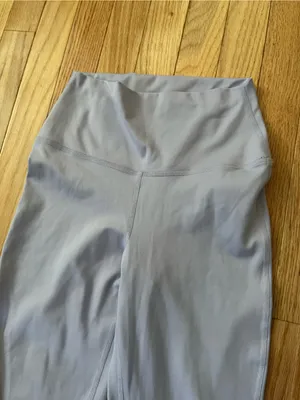 Gilly Hicks Lavender Flare Wide Leg Leggings Small Pilates Soft Girl Clean Girl thumbnail 2