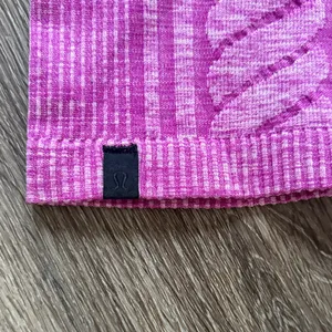 lululemon Magenta Crew Neck womens long sleeve top Rest Less Pullover thumbnail 8