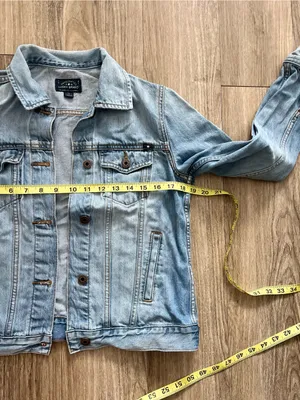 Lucky Brand Light Blue Denim Jacket with Chest Pockets thumbnail 4