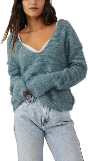 Free People Serendipity Eyelash Sweater thumbnail 1