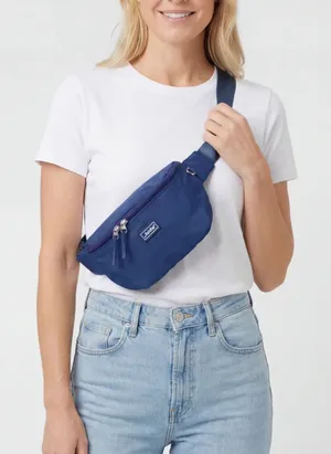 FOLDIE tan color crossbody Bag with RFID waterproof thumbnail 1