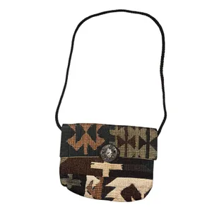 Kokopelli‎ Tapestry Crossbody Purse Bag Southwestern Geometric Western Aztec thumbnail 4