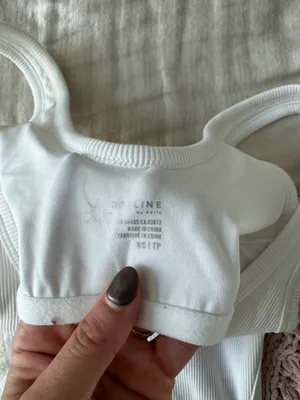 Aerie White Active Dress With Shorts thumbnail 8