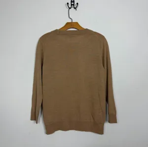J.Crew Merino wool Tippi sweater Light Brown Lightweight NWT Women’s Medium thumbnail 6
