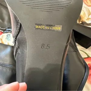 Women's black boots size 8.5, nwt thumbnail 3