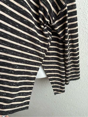 We The Free Striped Scoop Neck Long Dolman Sleeve Top M thumbnail 9