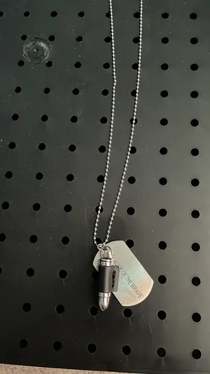 Proud patriot black necklace thumbnail 4