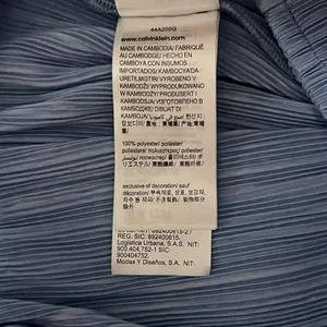 NWT XS Calvin Klein Women’s Plisse Pull On Pants Trousers Moderate Blue Pleated thumbnail 12