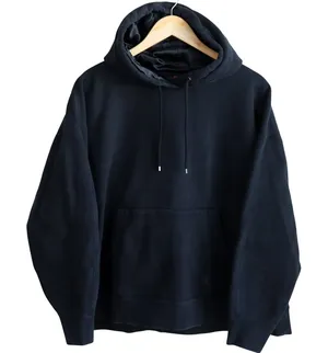 Jordan Brooklyn Fleece Hoodie‎ Women M Black Satin Lined FB5110-010 Oversized thumbnail 1