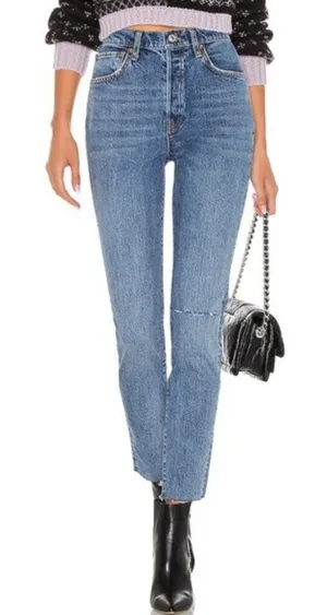 Free People We The Free Stella Skinny Jeans Size 25 thumbnail 1