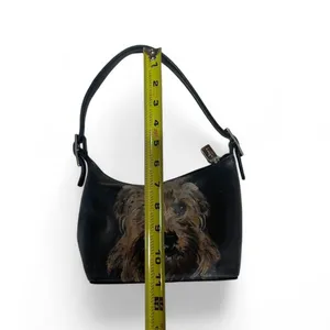 Rare vintage ICON Wearable Art leather bag thumbnail 2