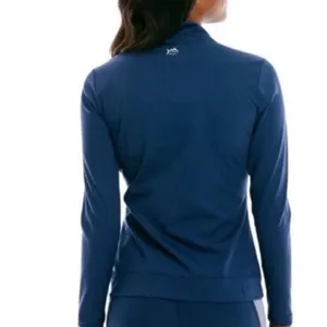 Southern Tide Josette Mixed Media Full Zip Athletic Jacket thumbnail 2