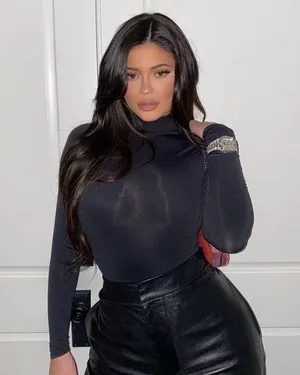 Essential Mockneck Long Sleeve Bodysuit Onyx Nwt Size S/M thumbnail 1
