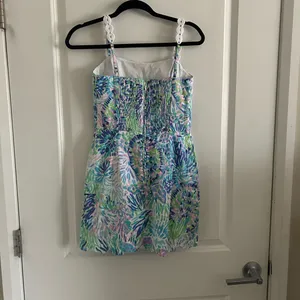 Lilly Pulitzer Pink and White Dress thumbnail 7