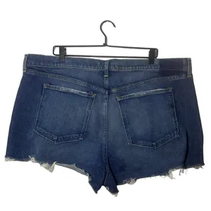 NWT Abercrombie & Fitch The Mom Shorts High Rise Distressed Women’s Size 35 thumbnail 3