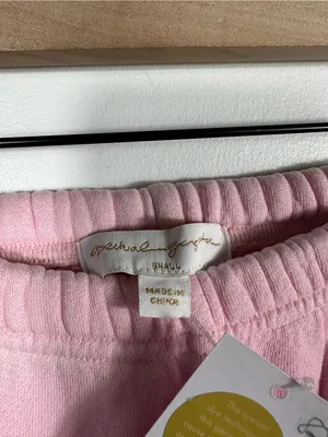 Spiritual Gangster Perfect Terry Sweatpants Pink Blue Yellow Ombre Jogger Size S thumbnail 7