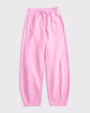 Abercrombie & Fitch High Rise Sunday Barrel Sweatpant thumbnail 2