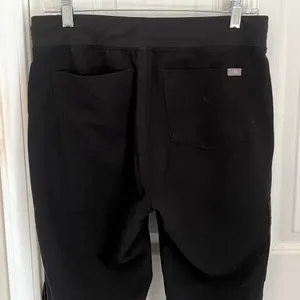 FIGS Jogger Style Technical Collection Scrub Pants in Black thumbnail 14