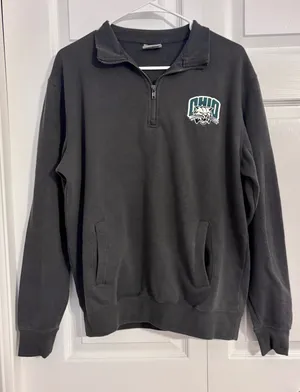 ohio university quarter zip Gray thumbnail 1