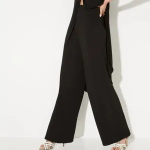 Ny&co Wide-Leg High-Waist Pants in Black thumbnail 3