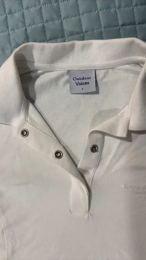 Outdoor Voices Cropped White Polo thumbnail 5