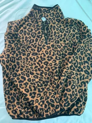 Cheetah Print Sherpa Size XS thumbnail 1
