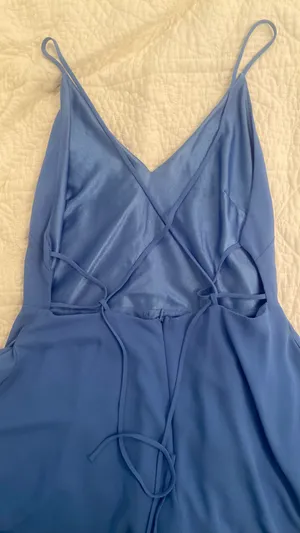 Lush Clothing Light Blue Formal Romper thumbnail 3