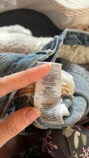 Free People denim skirt thumbnail 4