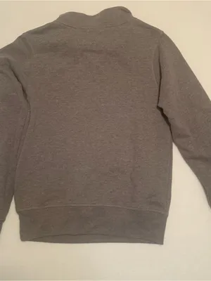 Duke University heather gray quarter-zip pullover sweatshirt Ladies size Small thumbnail 4