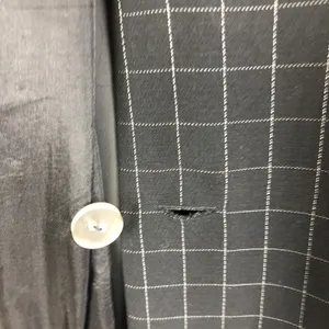 HUGO Buscati Windowpane Grid Sleeveless Blazer Dress Black Size 6 thumbnail 7
