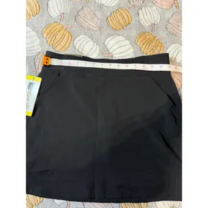 NWT 32 Degrees Cool Size Small Black Athletic‎ Skort Pockets Golf Causal Shorts thumbnail 7
