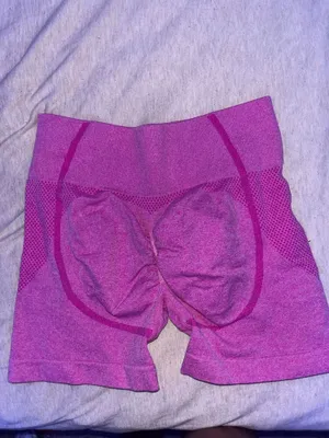 Workout Shorts Purple Size M thumbnail 2