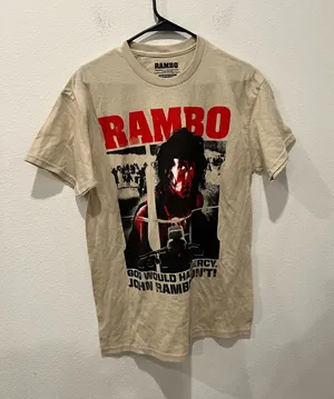 Rambo Graphic Beige T thumbnail 1