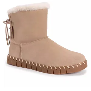 NEW MUK LUKS Flexi Albany Women's Suede Winter Boots Wool Lining thumbnail 2