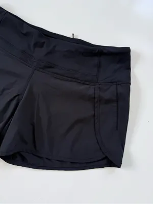 lululemon Run Times Short II Size 6 - Black thumbnail 4