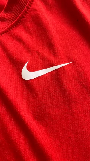 Red Nike Dri-Fit tee thumbnail 3