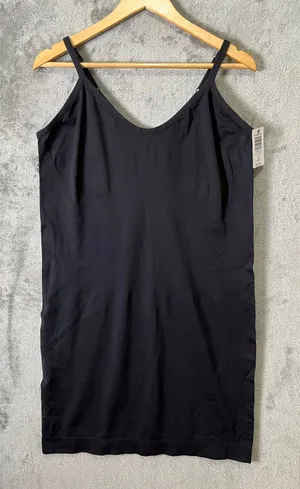 Torrid Seamless 360 Smoothing Slip Shirt Length 3X Black Adjustable‎ Straps New thumbnail 1