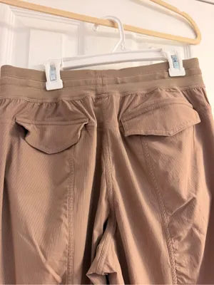 Lululemon Dance Studio Relaxed-Fit Mid-Rise Cargo Jogger Taupetastic Size: XS thumbnail 8