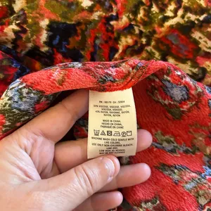 Anthropologie Maeve Women’s Red Medallion Mini Shift Dress‎ Size XS Abstract thumbnail 6