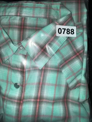 Vintage Turquoise Plaid Pearl Button Western Shirt-XL thumbnail 8