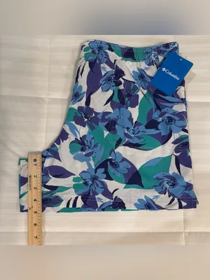 Columbia Sandy River II Women’s XL Floral Multicolor Shorts Pockets XL thumbnail 6