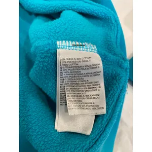 The North Face Printed Long Sleeve Drawstring Hoodie Blue Women Large Classic thumbnail 8
